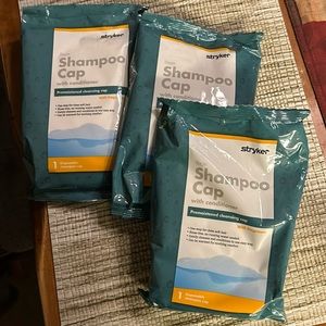 Sage Shampoo Cap with Conditioner, set of 3 ~ NEW